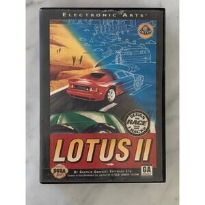 "Lotus II" on Sega Genesis/MegaDrive Video Game